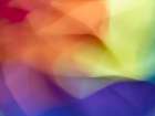 Abstract motion blur of rainbow colors. Art Print